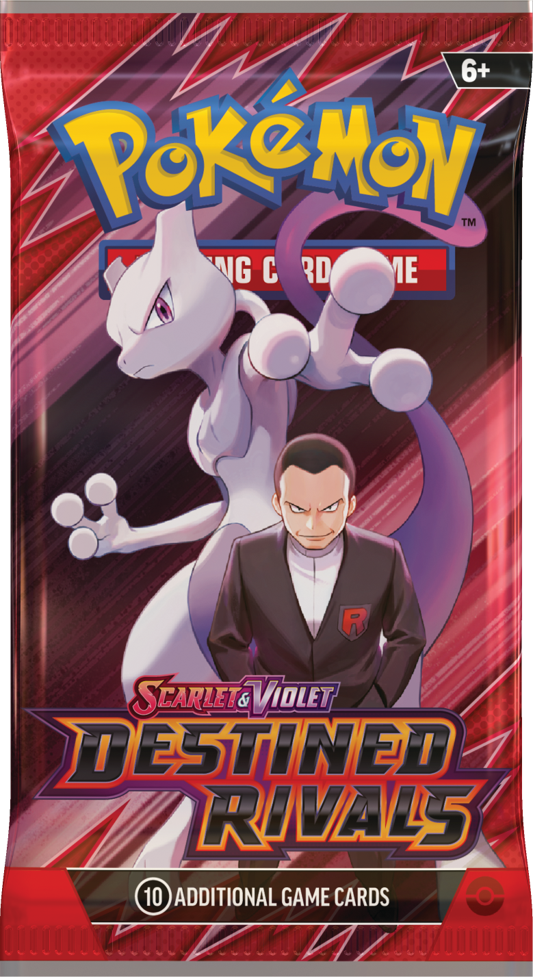 Pokemon Destined Rivals Booster Pack x 25