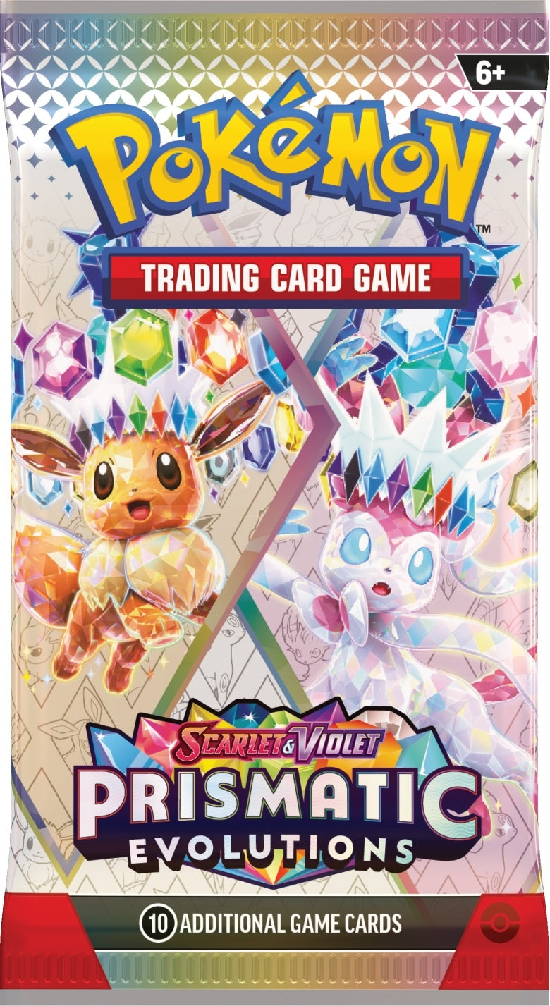 Pokemon Prismatic Evolutions Booster Pack x 25