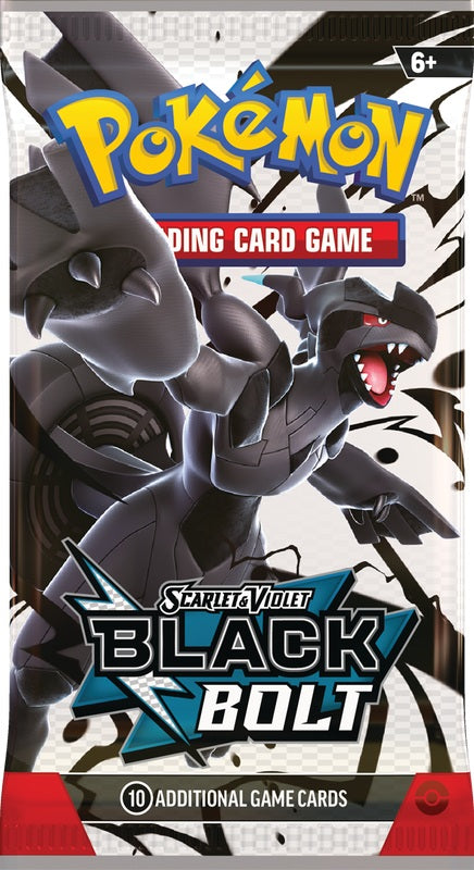Pokemon Black Bolt Booster Pack x 25